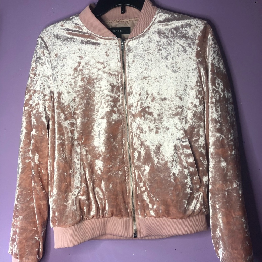 Light weight pink outerwear.